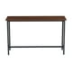 thumbnail image 1 of Arrimo Para Living Industrial Estructura Metal 120cm Tope Madera Oscura, 1 of 3