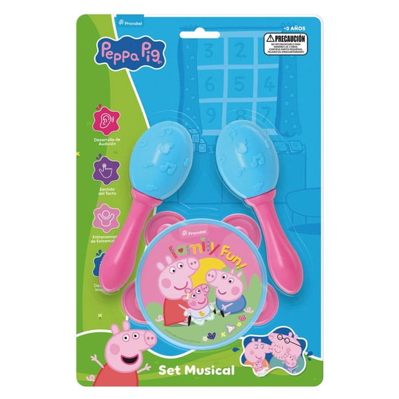 Set Musical 3 Piezas Peppa Pig