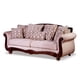 thumbnail image 3 of Sofa Catania 2 Cuerpos Clásico Tela Velvet Beige, 3 of 7
