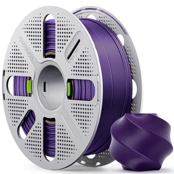 Filamento MarsWork 1 kg 1,75 mm PLA Índigo Púrpura