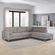 thumbnail image 1 of Sofa Seccional Londres Derecho Arena Poliester, 1 of 7