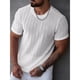 thumbnail image 1 of Polera Hombre Manga Corta Hilo Tejida Estilo Casual 0282, 1 of 3