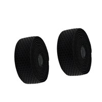 Magideal - Cinta Para Manillar De Bicicleta, Cinta Antivibración Suave Y Resistente Al Desgaste, Agarre De Manillar De Silicona Para Bicicletas De Montaña Bmx, 2 Negro