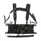 thumbnail image 1 of Chaleco De Caza Hombres Mujeres Correas Ajustables Para Juego Entrenamiento De Combate Disparos Negro CP, 1 of 5