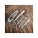 thumbnail image 2 of Set Clip Y Horquillas Metálicas Para Cabello X 5u Plateado, 2 of 2