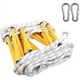 thumbnail image 1 of Escalera de cuerda para escape de incendios, resistente al fuego, con 2 mosquetones - 3M, 1 of 8