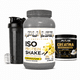 thumbnail image 2 of Pack Proteina Iso Shake 2,2lb Vainilla Platano + Creatina Sin Sabor 300gr + Shaker, 2 of 2