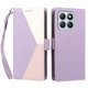 thumbnail image 3 of Funda Cartera Tricolor para Honor X8B con Ranuras para Tarjetas, Morado, 3 of 6