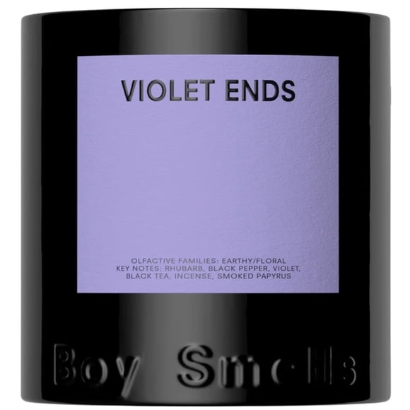 Candle Boy Smells Violet Ends 250 ml hasta 50 horas de combustión