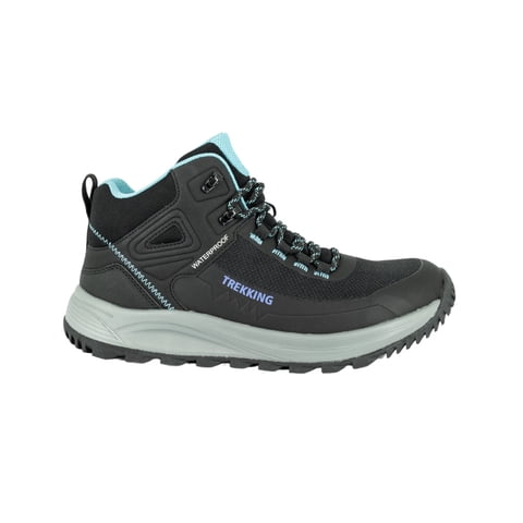 Botin Outdoor Waterproof Rosal Negro Alquimia