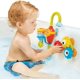 thumbnail image 4 of Juguetes de baño para niños pequeños Yookidoo Bay de 1 a 3 años con 3 tazas, engranajes, 4 of 7
