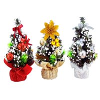 Bohemik - Pack De 3 Arbolitos De Navidad Mini De 22 Cm