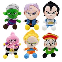 Total E-Commerce - Juguete Pack 6 Peluches Dragon Ball 23Cm Infantil