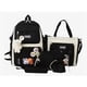 thumbnail image 1 of Mochila Escolar 5 Piezas Kit Negra, 1 of 3