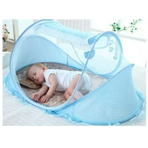 Citohome - Carpa Plegable Mosquitero Para Bebés - Azul