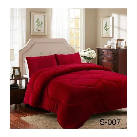Genérico - Cobertor Chiporro 2 Plazas - Rojo S007