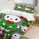 thumbnail image 2 of Merry Christmas Hello Kitty1 3 Pieces Duvet Cover Set Full Size Super Soft Fade Resistant Microfiber, 2 of 4
