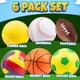 thumbnail image 2 of Pelotas Deportivas KiddieLoot – Pack de 6 Pelotas de Espuma para Niños, 2 of 6