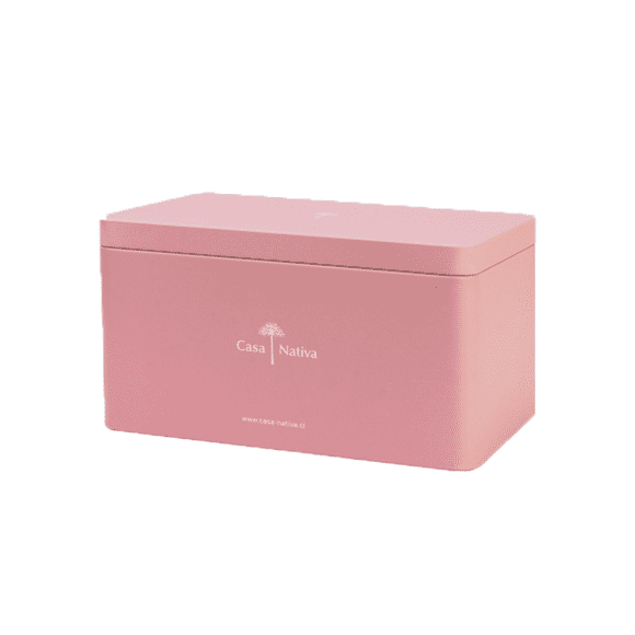 Caja Aluminio Rosa Palo Casa Nativa