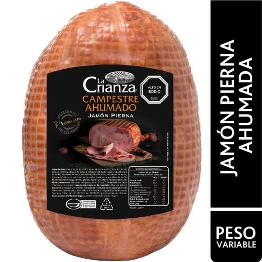 Jamón Campestre Ahumado 250 g La Crianza