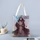 thumbnail image 2 of Obi-Wan Bolso de tela con estampado de lienzo para mujer, bolsa de compras reutilizable y estética, con cremallera interior, regalo para mujer, 35 × 40 cm., 2 of 6