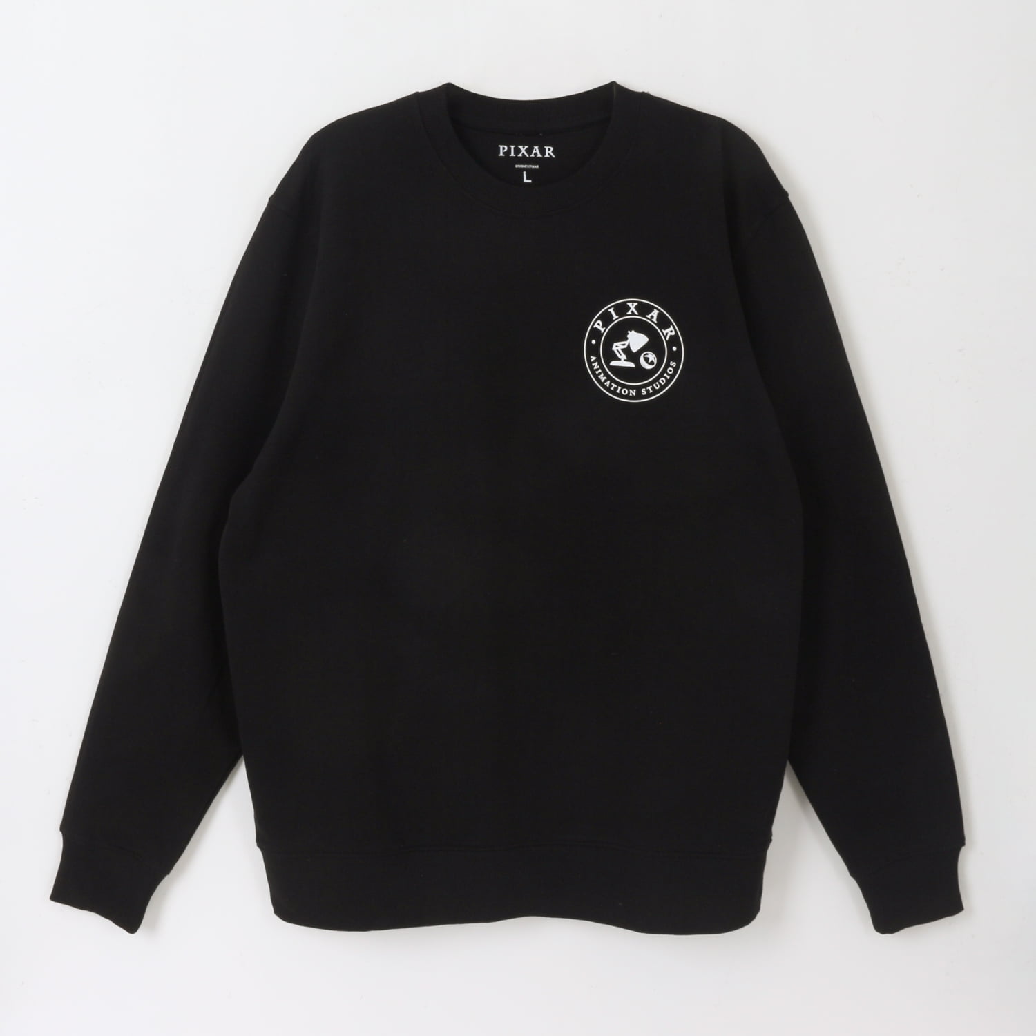 Polerón Cerrado Adulto Negro Corporativo Pixar Disney