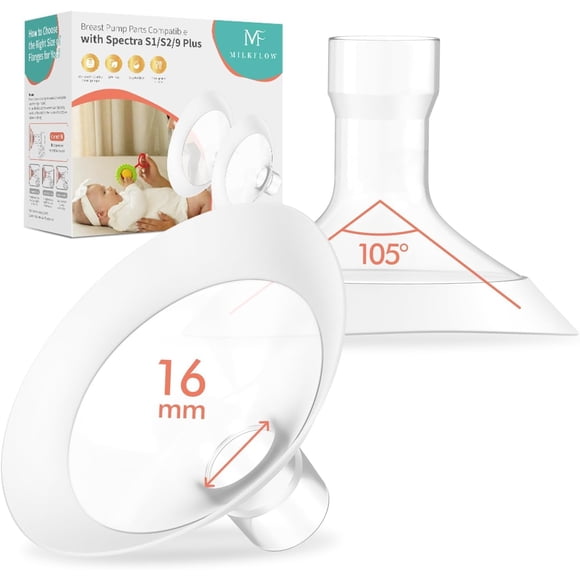 Flanges de pecho MilkFlow 16 mm (2 unidades) Medela/Lansinoh