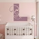 thumbnail image 2 of Decomural Personalised Letter Swirl Design WS-44219, 2 of 2