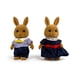 thumbnail image 1 of Figuras miniatura de conejo marrón OLEOCA, set de 2 muñecos, 1 of 7
