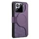 thumbnail image 5 of Funda Billetera Magnética para Xiaomi 15 Pro Soporte Tarjetas Desmontable Morado, 5 of 6