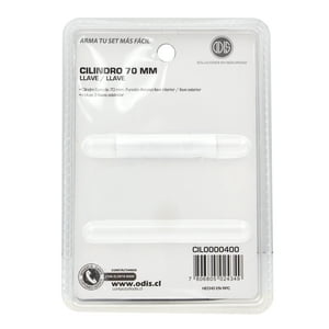 Cilindro Odis Emergencia-Seguro 70Mm - Negro
