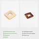 thumbnail image 4 of Brida para brazo de ducha BathAce de acero inoxidable dorado de 20,6 mm, 4 of 5