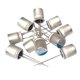 thumbnail image 4 of Condensador electrolítico de aluminio 10x, 16V 1000uf Práctico alto rendimiento para equipos industriales, bricolaje, computadoras de conmutación TV, 4 of 5