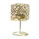 thumbnail image 4 of Candelabro De Hierro Para Luz De Té, Candelabro Para Mesa De Comedor, Decoración De Dormitorio, Dorado, 4 of 5