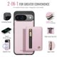 thumbnail image 2 of Para Google Pixel 10 / 10 Pro Funda de Teléfono Compatible con MagSafe 2 en 1 Billetera con Tarjetero y Bolsillo con Cierre para Efectivo, Funda de Cuero PU, Bloqueo RFID, Soporte Magnético, 2 of 8