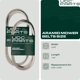 thumbnail image 2 of Correa de plataforma UDC Mower Belts 539114557 391 cm de aramida, 2 of 9
