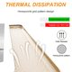 thumbnail image 4 of Funda para iPad 9.7 (2018, 6.ª generación)/iPad 2017 (5.ª generación), ligera y elegante, con parte trasera de TPU suave, función de reposo/activación automática., 4 of 8
