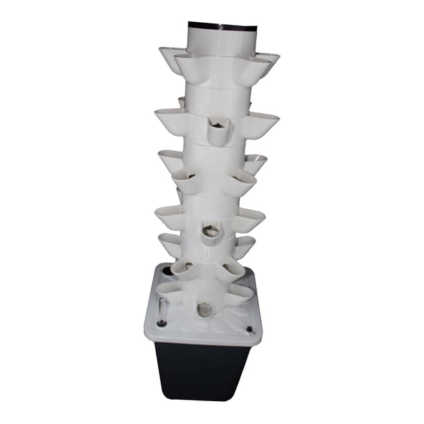 Jardinera De Jardín Vertical, Bomba De Agua Para Jardín, Kit De Sistema De Cultivo Hidropónico Para Césped, 30 Agujeros