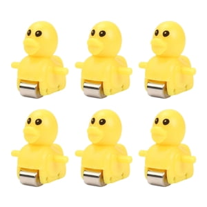 Bothyi - Accesorios De Juguete De Montaña Rusa, Lindas Pistas Eléctricas, Piezas De Juego Para Niños Y Niñas, 6 Uds. De Pato