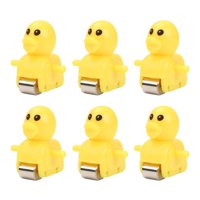 Bothyi - Accesorios De Juguete De Montaña Rusa, Lindas Pistas Eléctricas, Piezas De Juego Para Niños Y Niñas, 6 Uds. De Pato