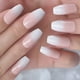 thumbnail image 3 of Uñas postizas Coolnail Ombre rosa tipo coffin con tips autoadhesivos, 3 of 8