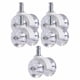 thumbnail image 4 of Ruedas Giratorias Para Silla De Oficina De Servicio Pesado 5 Piezas Giratorias 360 Para Muebles Blanco A, 4 of 5
