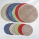 thumbnail image 4 of Manteles individuales redondos estilo bohemio de granja, manteles individuales de tela, manteles individuales tejidos rústicos para mesa de comedor, manteles individuales circulares, manteles individu, 4 of 5
