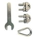 thumbnail image 1 of Accesorios Para Equipos De Fitness De Juntas De Alambre De Acero De Cuerda Para Cable De Máquina De Gimnasio De 5 Mm, 1 of 5