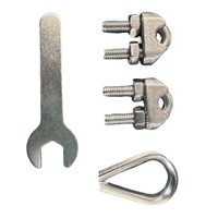 Magideal - Juego De Accesorios Para Candados De Cuerda De Alambre, Entrenamiento De Repuesto Para Máquina De Gimnasio, Cable De Polea Para Fitness, Máquina De Ca 5 Mm