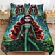 thumbnail image 1 of Poison Ivy Bedding Se Ultra Soft Skin-Friendly Duvet Cover3 Piece, Cute Comforter Cover Bed Set, 1 of 5