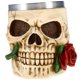 thumbnail image 1 of Taza Treasure Cove con forma de calavera con flor P754809, réplica de Halloween, 1 of 5