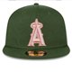 thumbnail image 1 of Jockey Gorro New Era 59FIFTY Los Angeles Angels MLB Pink Pack Green, 1 of 6