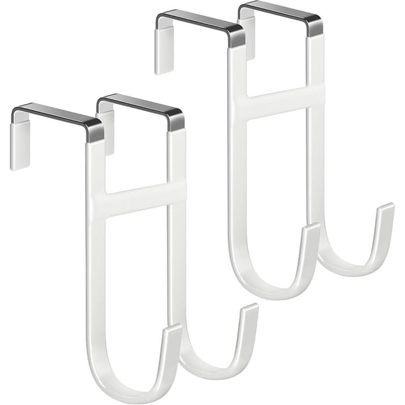MarsRock Double Over Door Steel Hooks 2 Pack Fit 138 Door