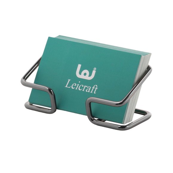 Portatarjetas de visita Leicraft 10x5 cm Metal Diseño Lindo